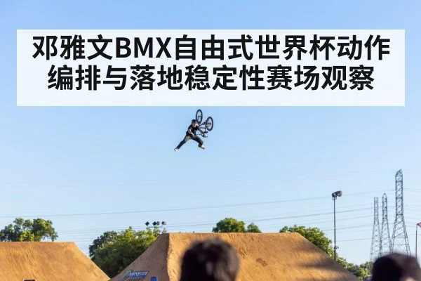 BMX freestyle rider air trick